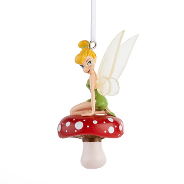 Collectable Disney Tinker Bell & Toadstool Ornament - Planet Toys